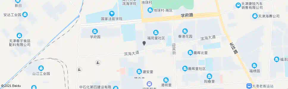 天津福安里_公交站地图_天津公交_妙搜公交查询2024