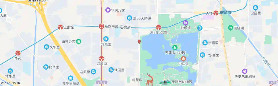 天津二七一医院_公交站地图_天津公交_妙搜公交查询2024