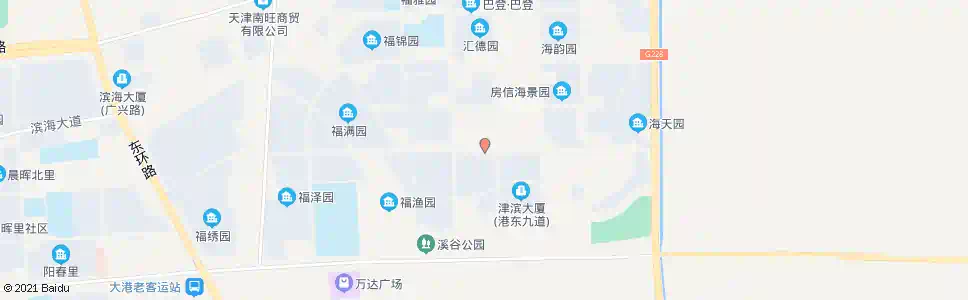 天津汇丰园_公交站地图_天津公交_妙搜公交查询2024