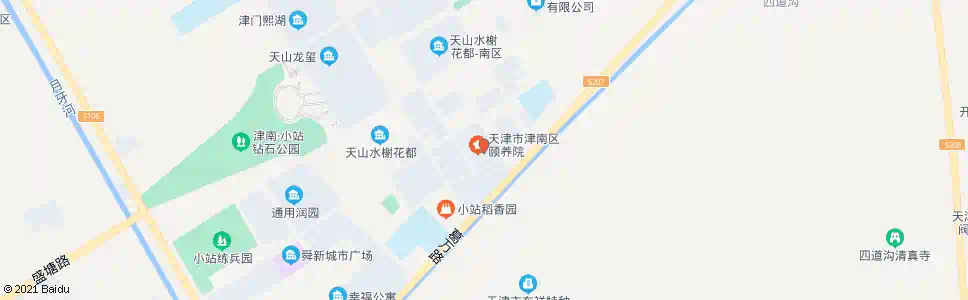 天津颐养院(南付营路)_公交站地图_天津公交_妙搜公交查询2024