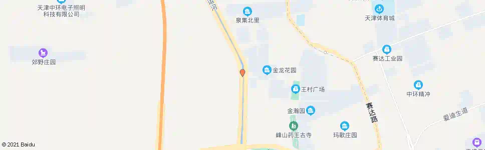 天津王村桥_公交站地图_天津公交_妙搜公交查询2024