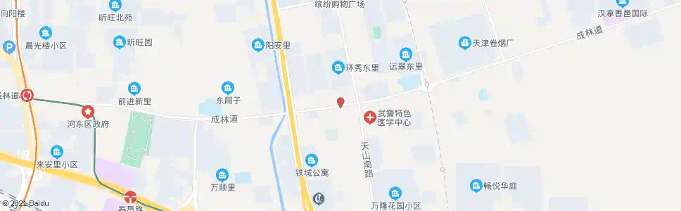 天津天山路_公交站地图_天津公交_妙搜公交查询2024