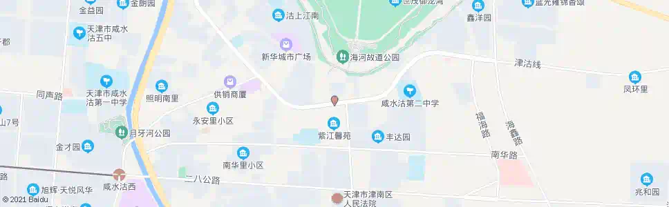 天津新建里_公交站地图_天津公交_妙搜公交查询2024