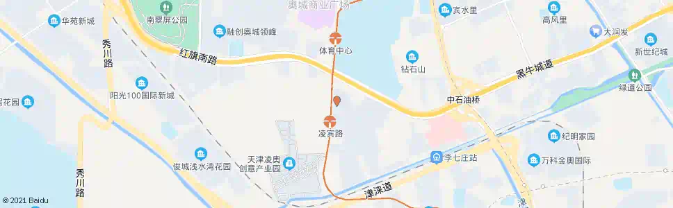 天津康景园_公交站地图_天津公交_妙搜公交查询2024