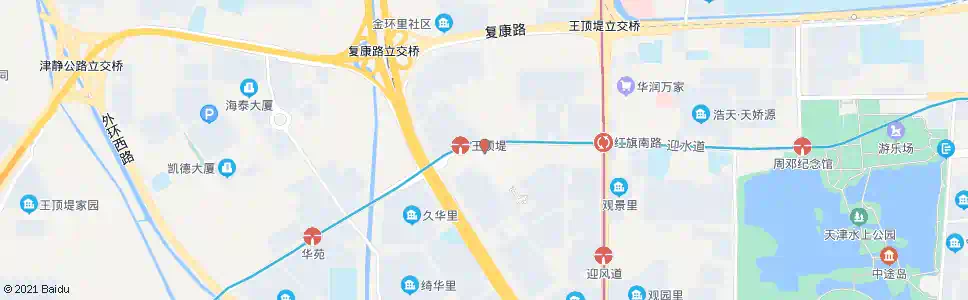 天津王顶堤北站_公交站地图_天津公交_妙搜公交查询2024