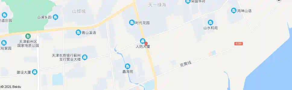 天津时代花园_公交站地图_天津公交_妙搜公交查询2024