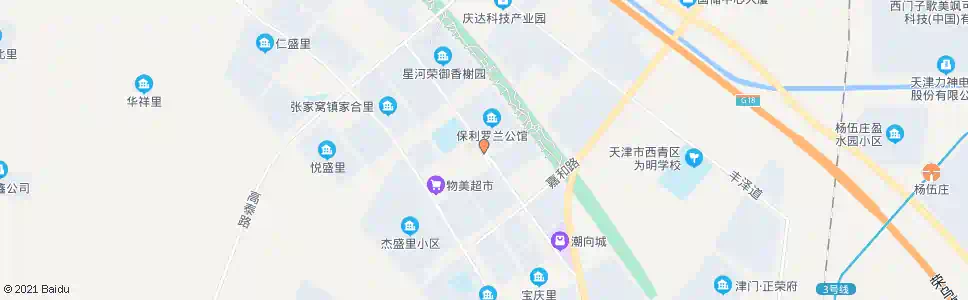 天津田丽小学_公交站地图_天津公交_妙搜公交查询2024