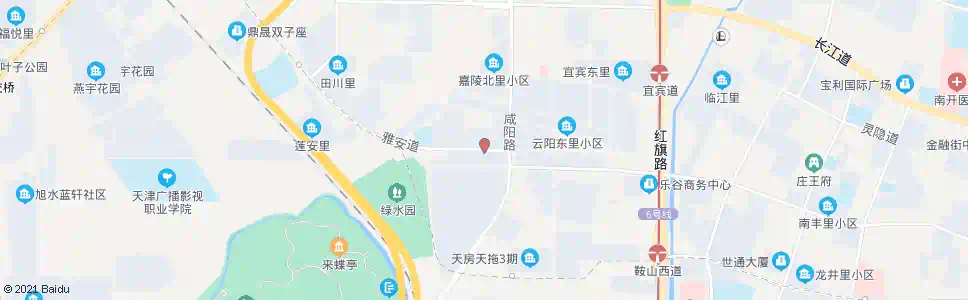 天津雅安西里_公交站地图_天津公交_妙搜公交查询2024