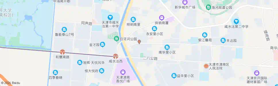 天津普红馨苑_公交站地图_天津公交_妙搜公交查询2024