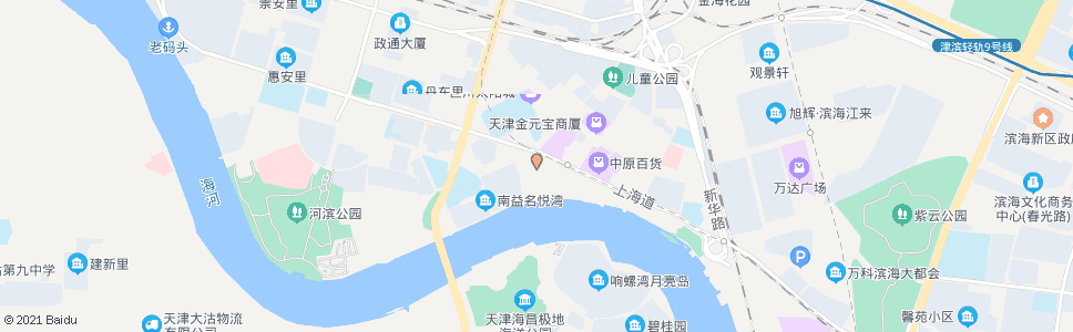 天津海河外滩公园_公交站地图_天津公交_妙搜公交查询2024