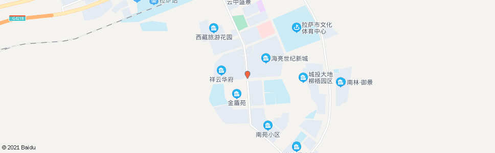 拉萨北京大道_公交站地图_拉萨公交_妙搜公交查询2024