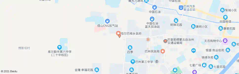 巴音郭楞恰尔巴格乡政府_公交站地图_巴音郭楞公交_妙搜公交查询2024