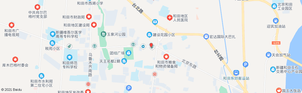 和田电信局_公交站地图_和田公交_妙搜公交查询2024