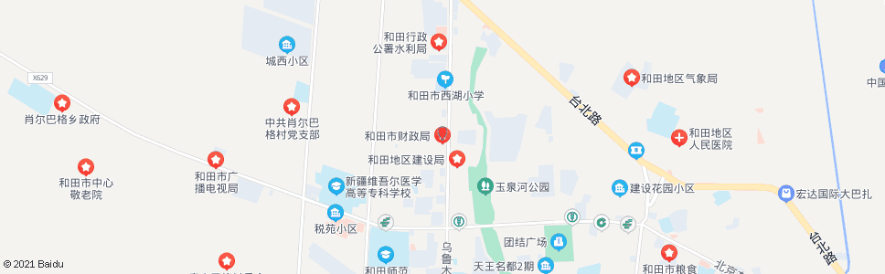 和田财政局_公交站地图_和田公交_妙搜公交查询2024
