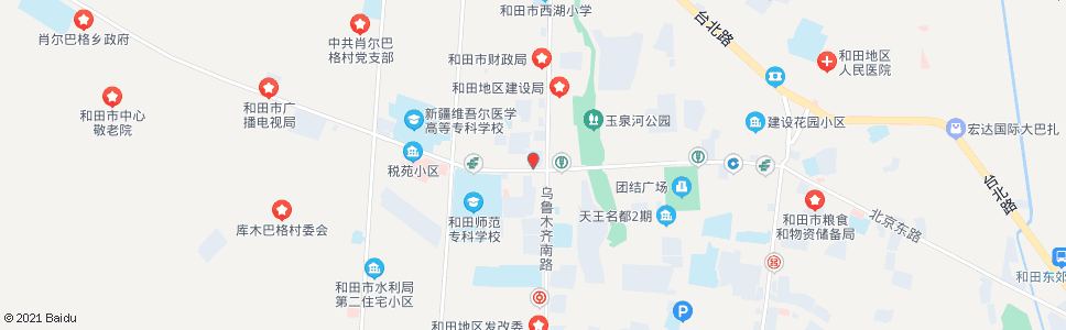 和田市委_公交站地图_和田公交_妙搜公交查询2024