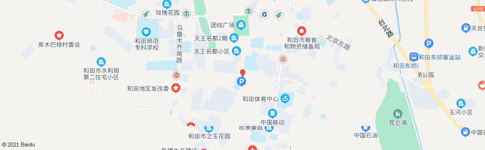 和田加油站(阿恰勒西路)_公交站地图_和田公交_妙搜公交查询2024
