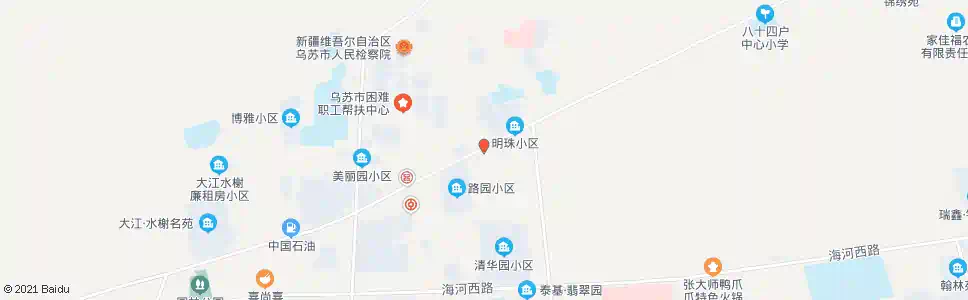 塔城市场南门_公交站地图_塔城公交_妙搜公交查询2024