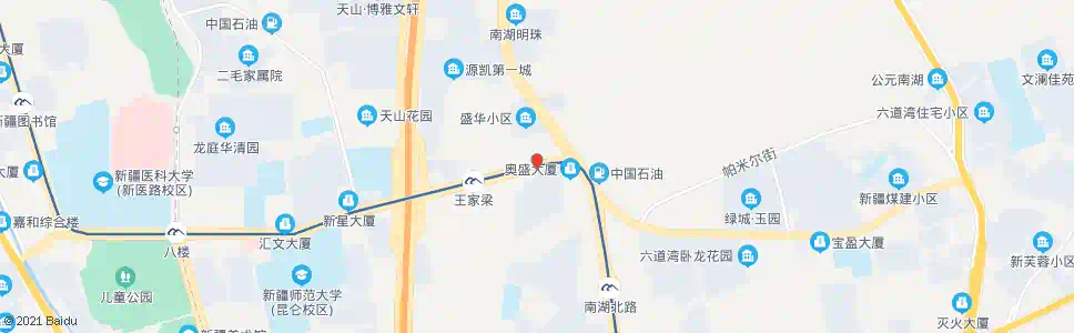 乌鲁木齐陶瓷市场_公交站地图_乌鲁木齐公交_妙搜公交查询2024