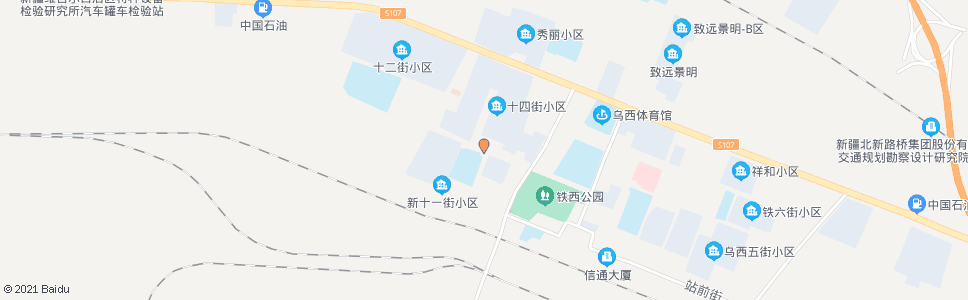 乌鲁木齐十四街_公交站地图_乌鲁木齐公交_妙搜公交查询2024