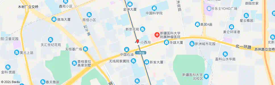 乌鲁木齐小西沟_公交站地图_乌鲁木齐公交_妙搜公交查询2024