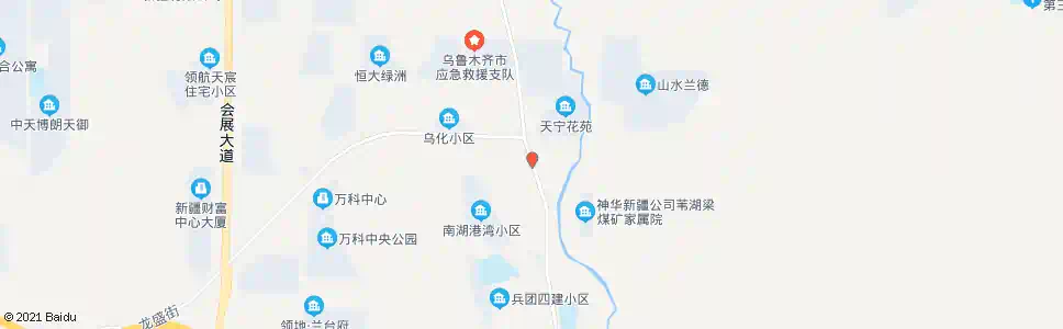 乌鲁木齐化工厂_公交站地图_乌鲁木齐公交_妙搜公交查询2024