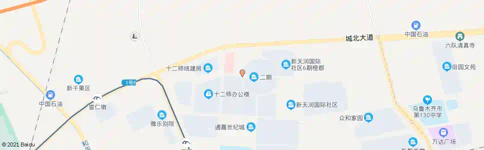 乌鲁木齐南二路_公交站地图_乌鲁木齐公交_妙搜公交查询2024