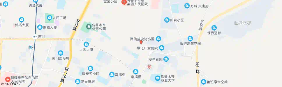 乌鲁木齐百信花园_公交站地图_乌鲁木齐公交_妙搜公交查询2024