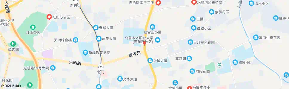 乌鲁木齐青年路_公交站地图_乌鲁木齐公交_妙搜公交查询2024