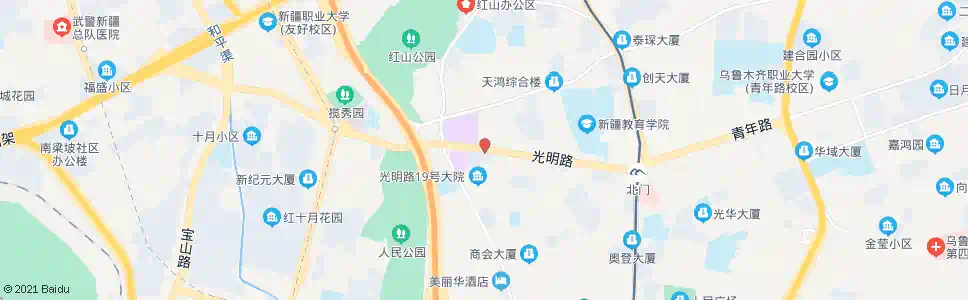 乌鲁木齐西大桥设计院_公交站地图_乌鲁木齐公交_妙搜公交查询2024