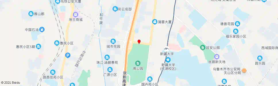 乌鲁木齐三十中_公交站地图_乌鲁木齐公交_妙搜公交查询2024