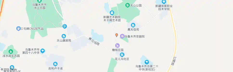 乌鲁木齐八户梁_公交站地图_乌鲁木齐公交_妙搜公交查询2024