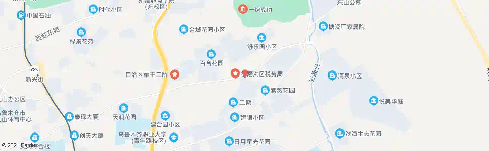 乌鲁木齐食品仓库_公交站地图_乌鲁木齐公交_妙搜公交查询2024