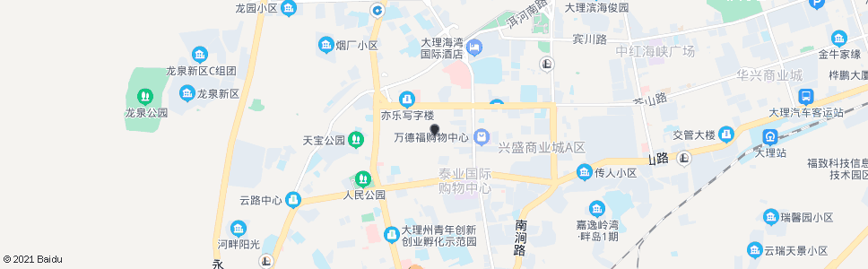 大理劳保公司_公交站地图_大理公交_妙搜公交查询2024