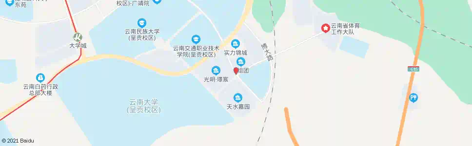 昆明学苑路口(万青路)_公交站地图_昆明公交_妙搜公交查询2024