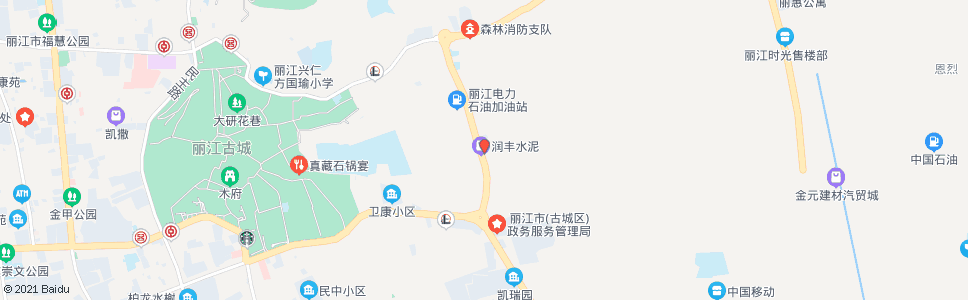 丽江安乐村(西安路)_公交站地图_丽江公交_妙搜公交查询2024