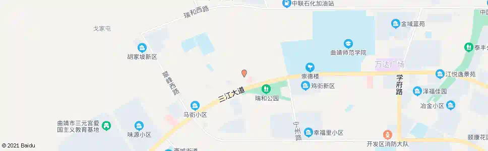 曲靖三岔小区_公交站地图_曲靖公交_妙搜公交查询2024