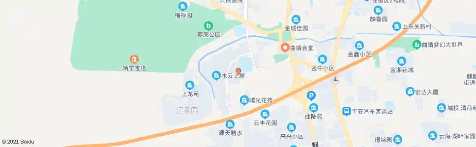 曲靖花柯路_公交站地图_曲靖公交_妙搜公交查询2024