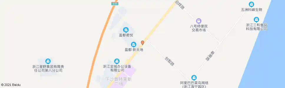 杭州创智路口_公交站地图_杭州公交_妙搜公交查询2024