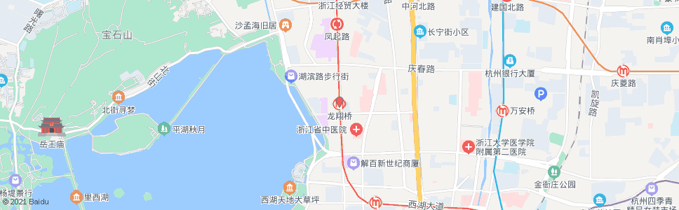 杭州龙翔桥_公交站地图_杭州公交_妙搜公交查询2024