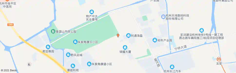 杭州康信路兴中路口_公交站地图_杭州公交_妙搜公交查询2024