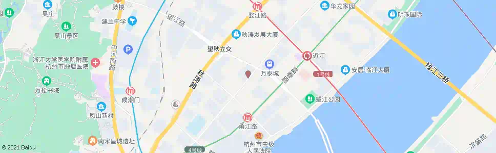 杭州望江东路公交站_公交站地图_杭州公交_妙搜公交查询2024