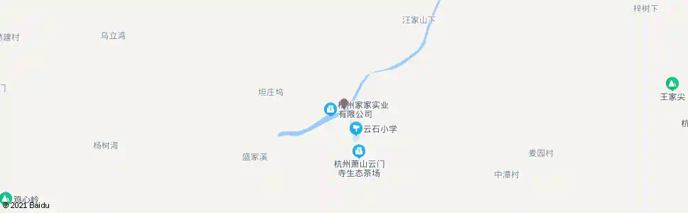 杭州青山桥_公交站地图_杭州公交_妙搜公交查询2024