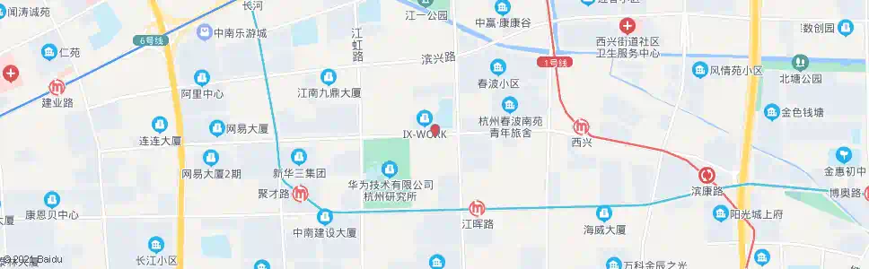 杭州滨安路江淑路口_公交站地图_杭州公交_妙搜公交查询2024