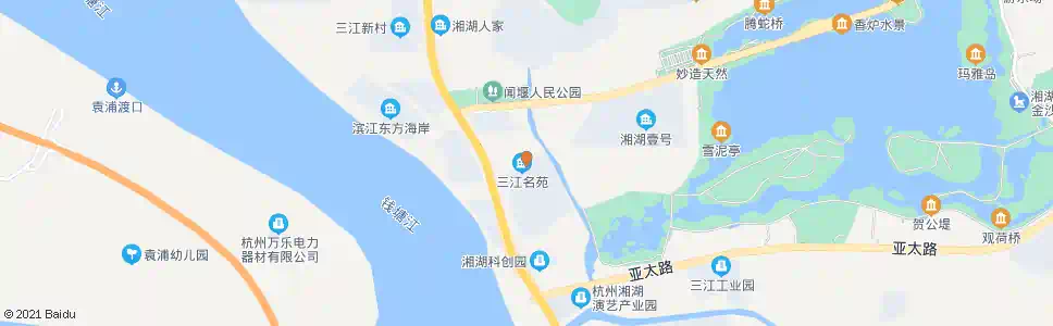 杭州东汪村_公交站地图_杭州公交_妙搜公交查询2024