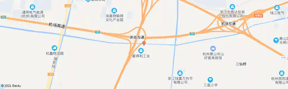 杭州沿江村委_公交站地图_杭州公交_妙搜公交查询2024