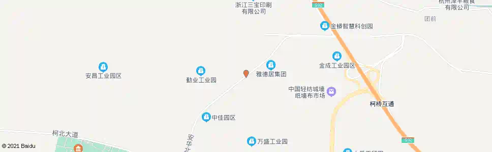 杭州安华路梅林路口_公交站地图_杭州公交_妙搜公交查询2024