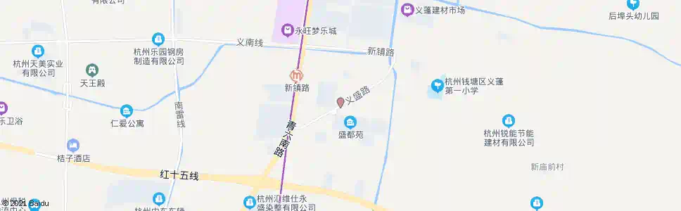 杭州义蓬路口_公交站地图_杭州公交_妙搜公交查询2024