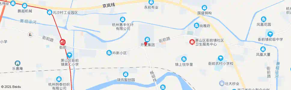 杭州杨汛桥_公交站地图_杭州公交_妙搜公交查询2024