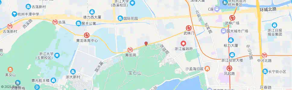 杭州松木场_公交站地图_杭州公交_妙搜公交查询2024