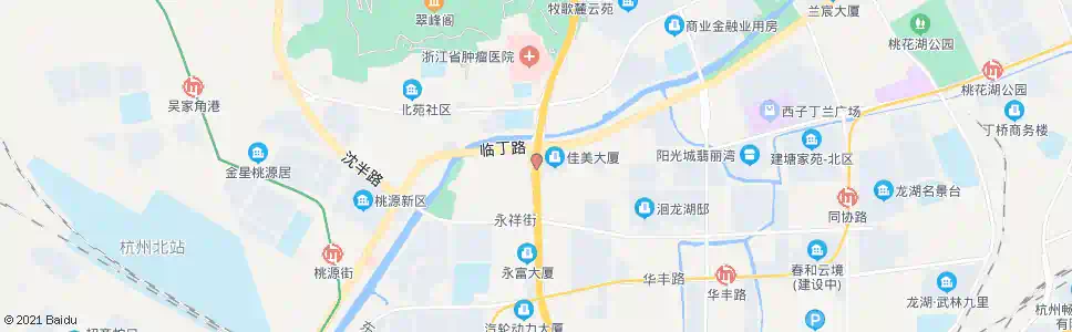 杭州廻龙村_公交站地图_杭州公交_妙搜公交查询2024